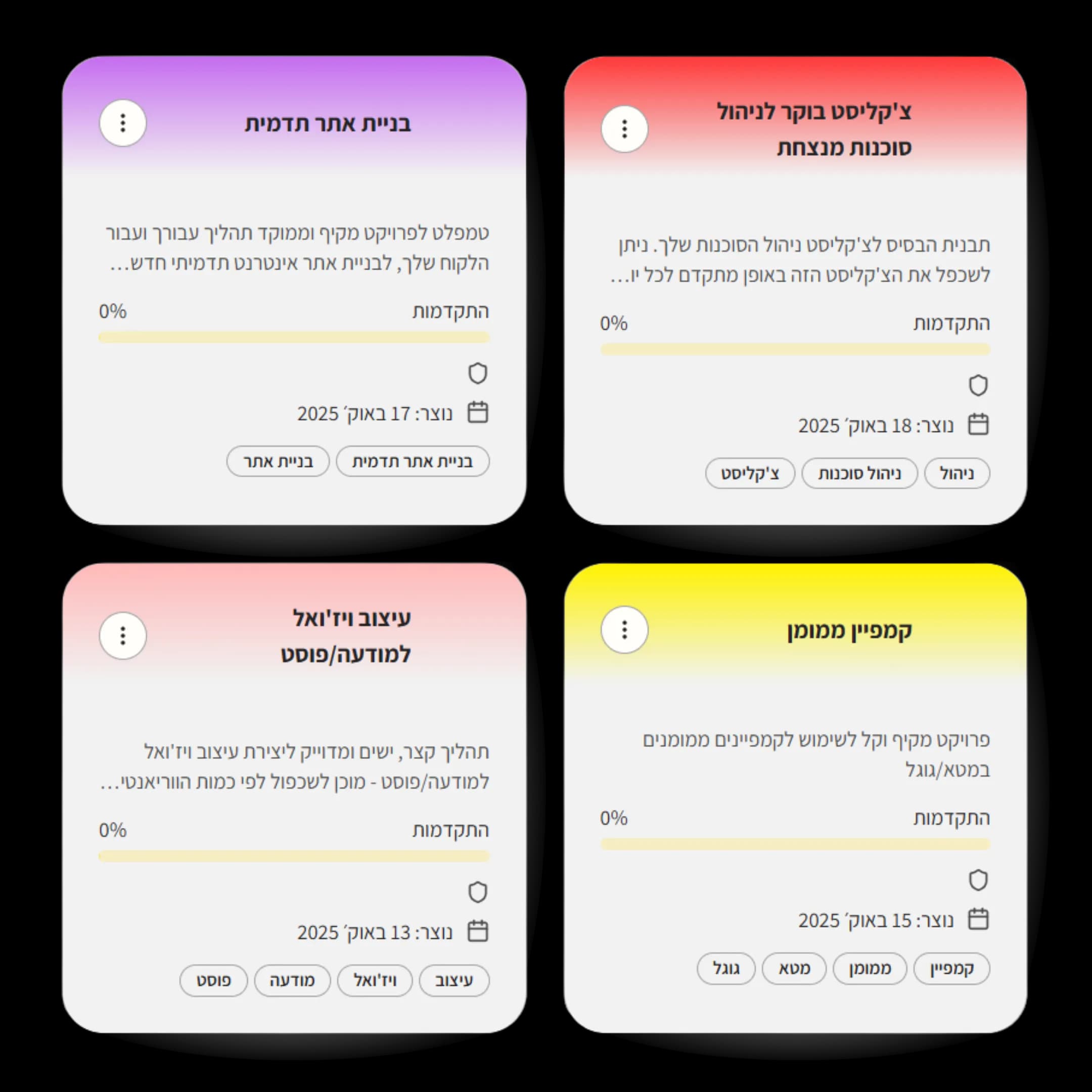 Briefy Templates